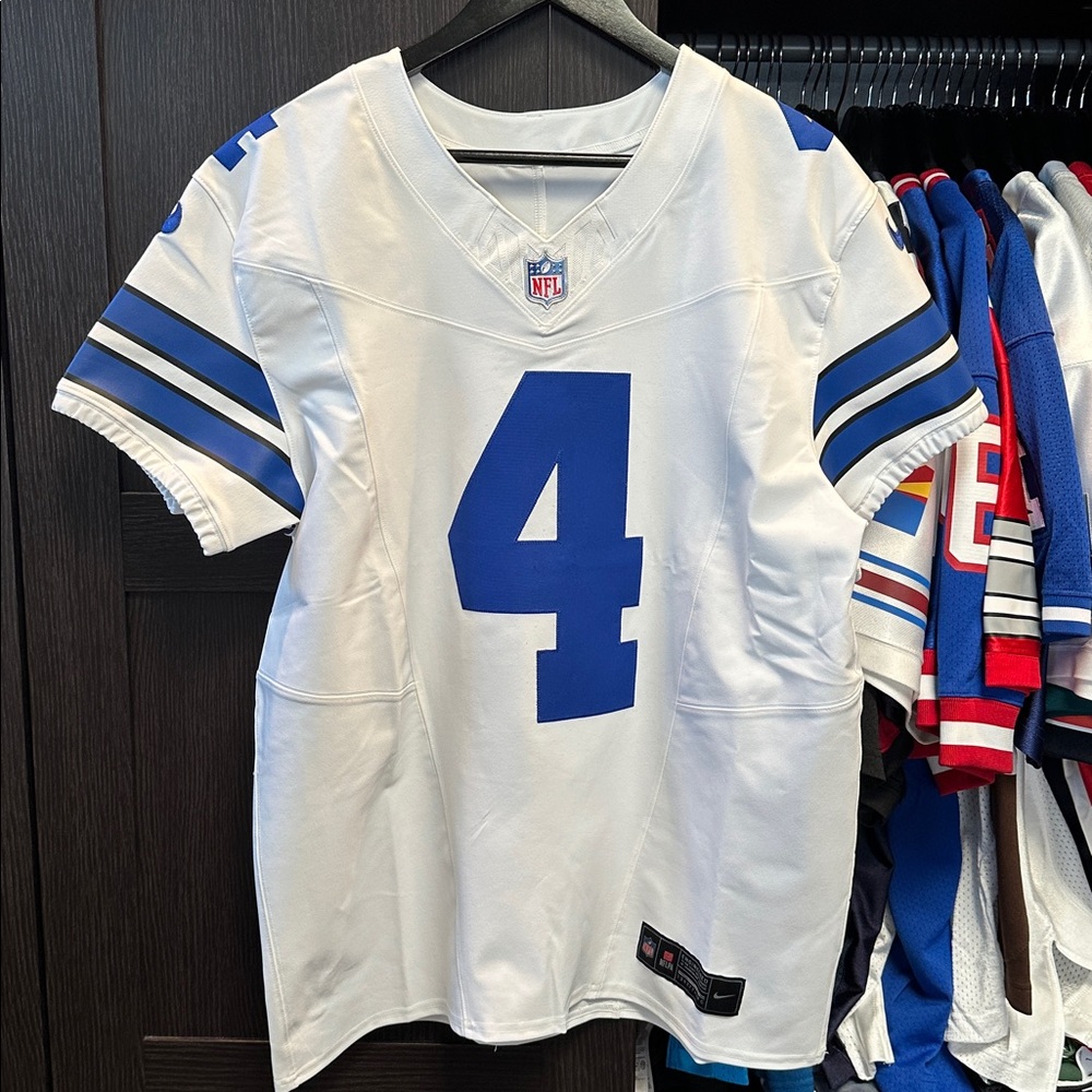 Dak Prescott Dallas Cowboys Nike Vapor F.U.S.E. Elite Jersey - White